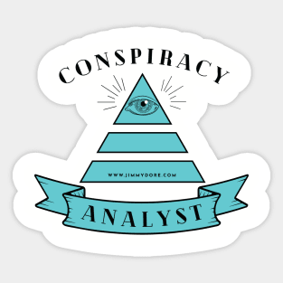 Conspiracy Analyst Sticker